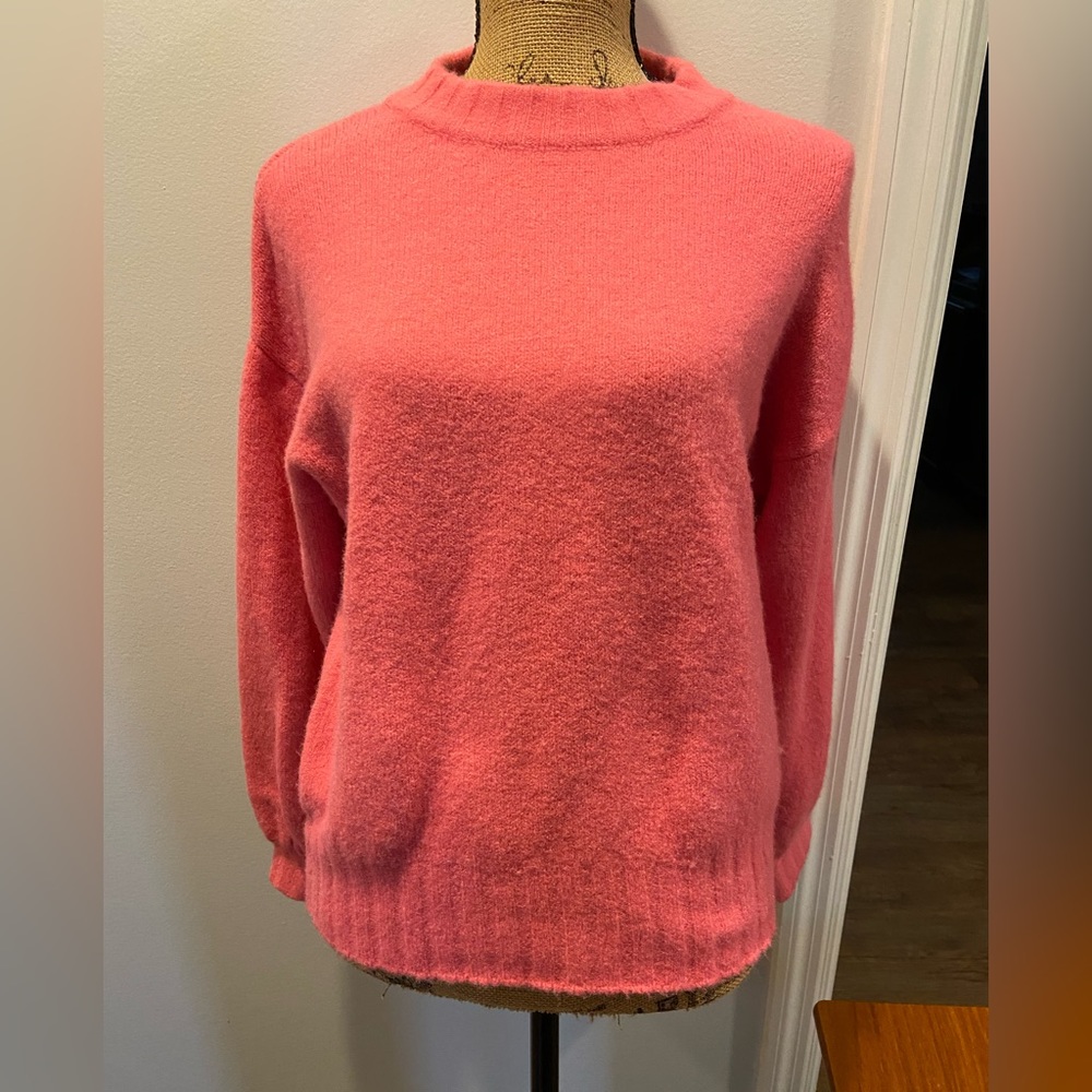 AS by DF pink cozy pullover sweater in size small.